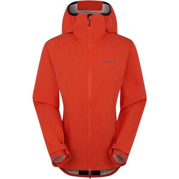 Madison Roam women's 2.5-layer waterproof jacket - chilli red - size 10