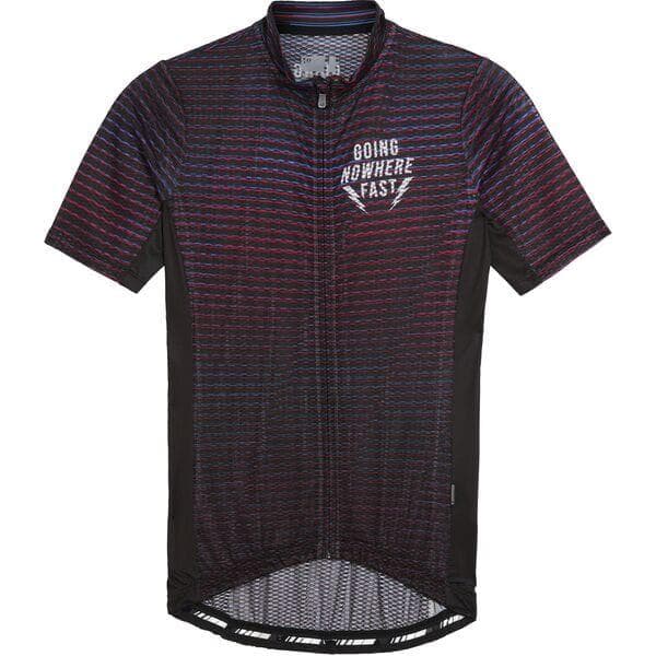 Madison Turbo men's short sleeve jersey - glitch stripe - small