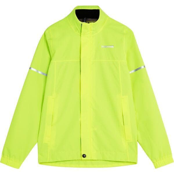 Madison Protec youth 2-layer waterproof jacket - hi-viz yellow - age 7 - 8