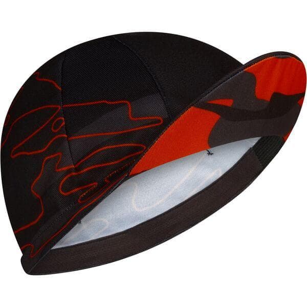 Madison Roam cap - stria camo black / red