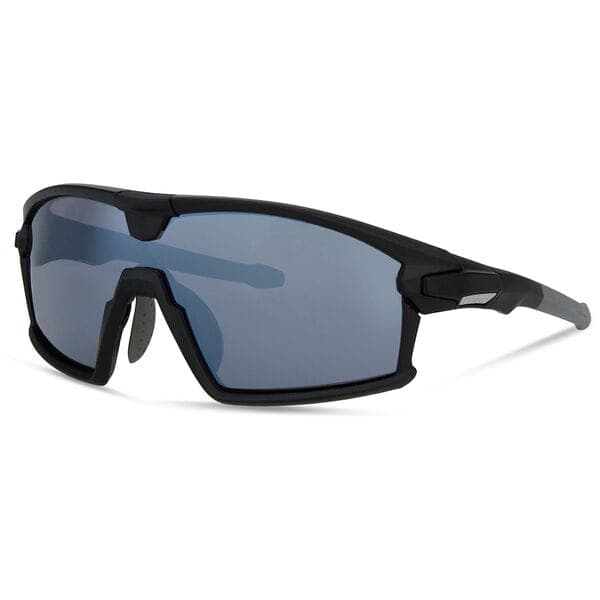 Madison Code Breaker Glasses - matt black / smoke mirror