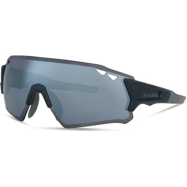 Madison Stealth Glasses - 3 pack - matt dark grey / smoke mirror / amber and clear lens