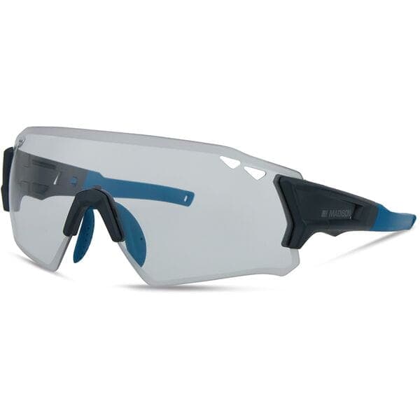 Madison Stealth Glasses - matt dark grey / photochromic lens (cat 1 - 3)