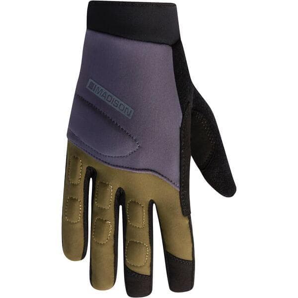 Madison Zenith gloves - navy haze / dark olive - x-large