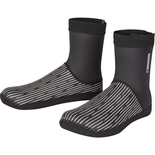 Madison Flux Open Sole overshoes; black - small