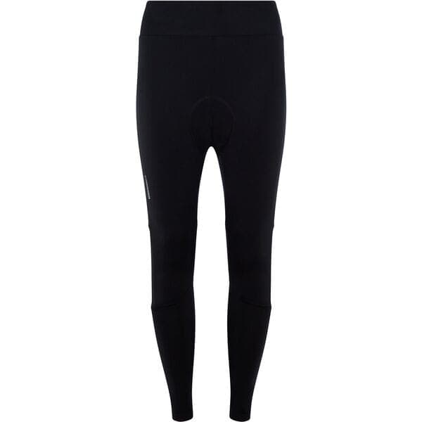 Madison Freewheel women's thermal tights with pad; black - size 16