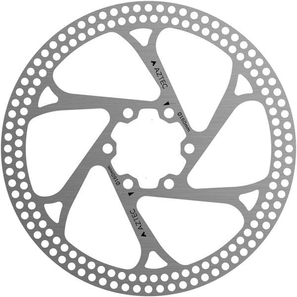 Aztec Stainless Steel Fixed Disc Rotor With Circular Cut Outs