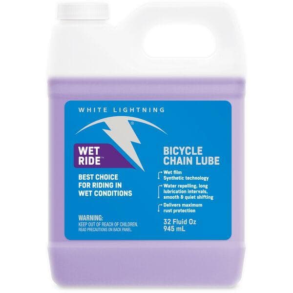 White Lightning Wet Ride - Chain Lube - 32oz / 960ml - Each