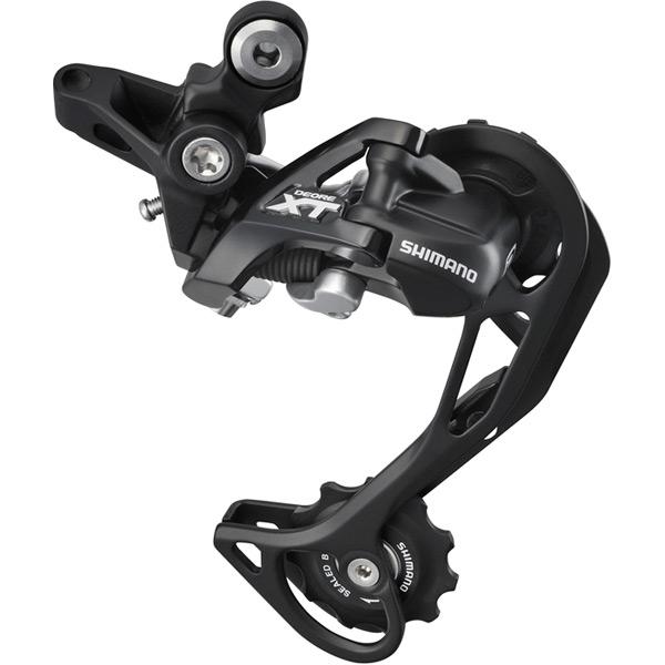 Shimano RD-M781 XT 10-speed Shadow design rear derailleur, SGS, top normal, black