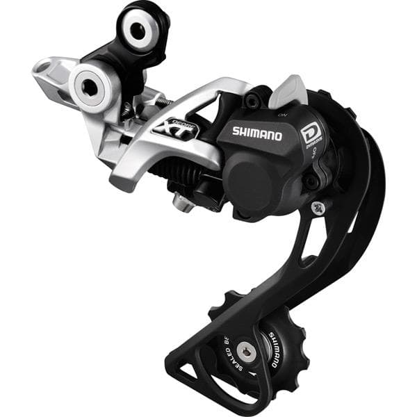 Shimano Deore XT RD-M786 XT 10-speed Shadow&#43; design rear derailleur; GS; silver