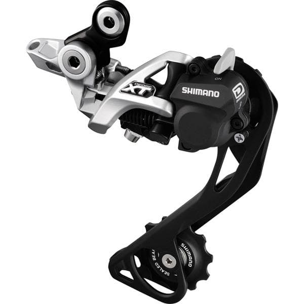 Shimano Deore XT RD-M786 XT 10-speed Shadow&#43; design rear derailleur; SGS; silver