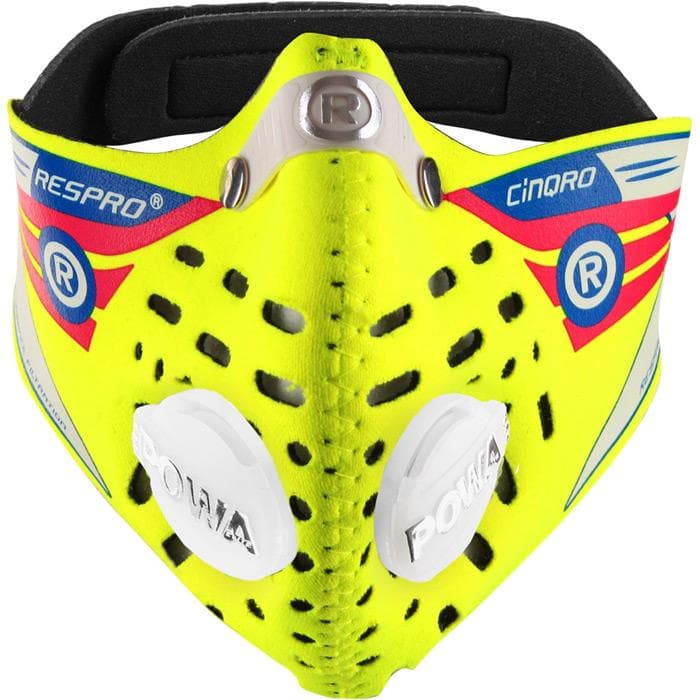 Respro Cinqro Mask Floro Yellow Medium