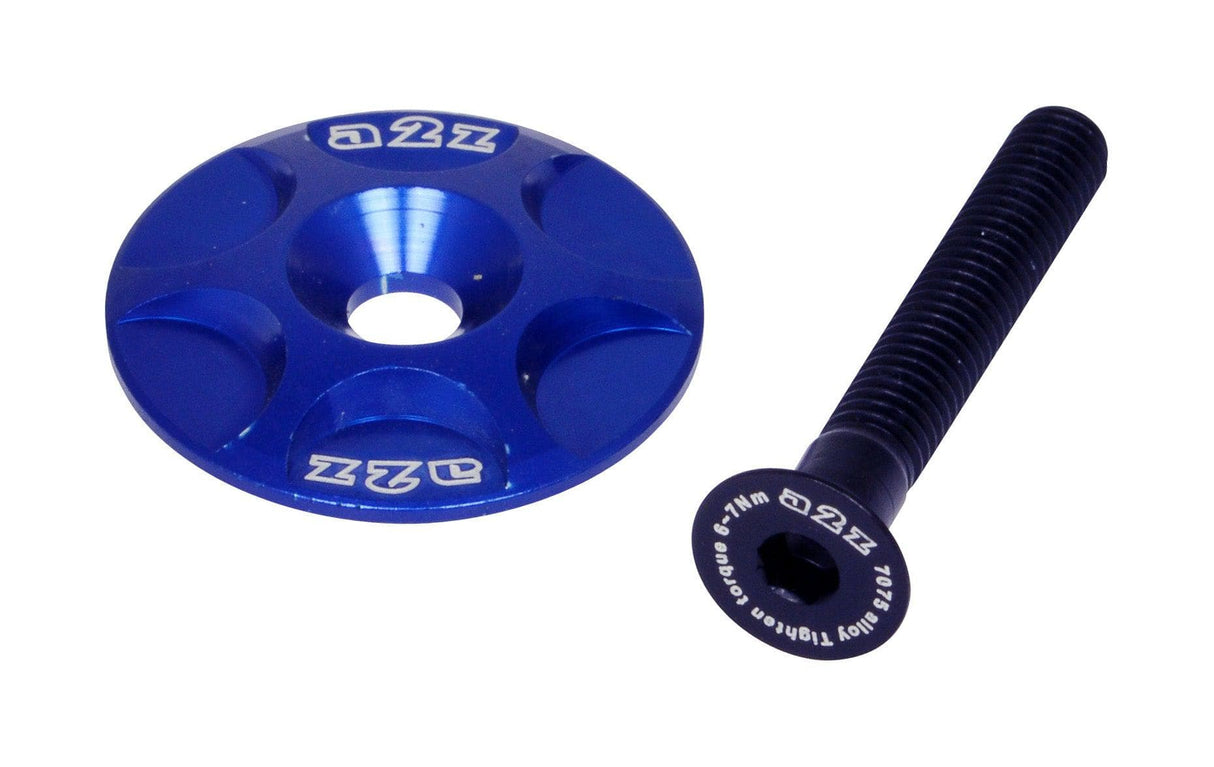 A2Z Anodised Headset Top Cap (Blue)