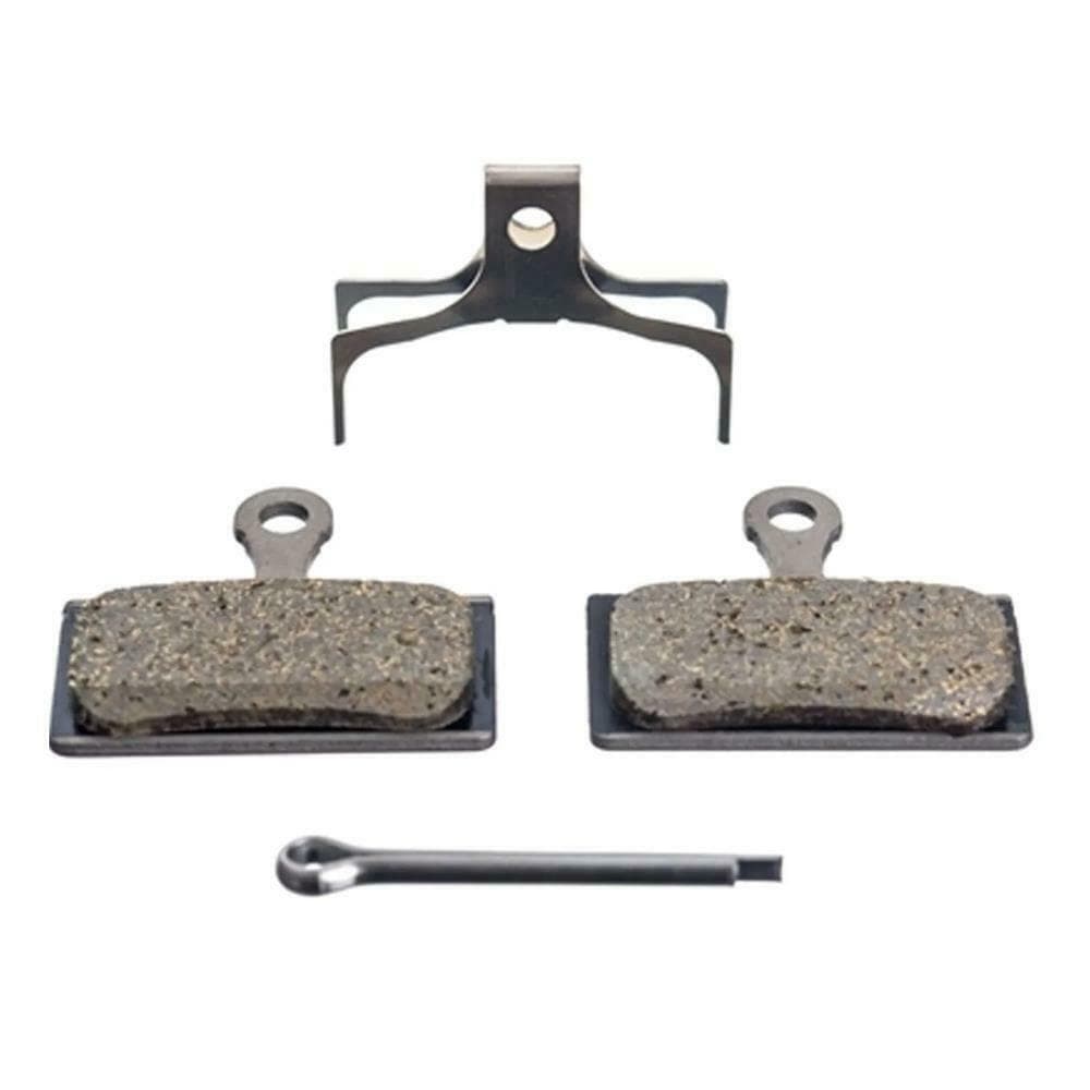 Shimano G02S disc brake pads, steel backed, resin Replaced G01S