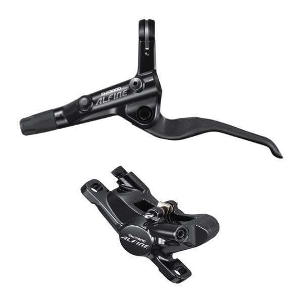 Shimano Alfine BR-S7000 Alfine bled brake lever/post mount calliper; black; rear left