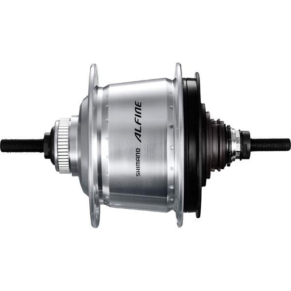 Shimano Alfine SG-S7051 Alfine Di2 internal hub gear; 8-speed; 36h; silver