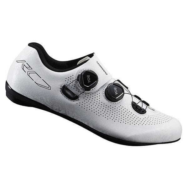 Shimano RC7 (RC701) SPD-SL Shoes, White, Wide