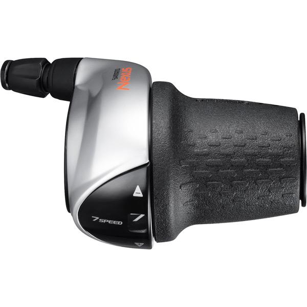 Shimano Nexus SL-C3000 Nexus 7-Speed Revo Shifter - Right Hand - Silver