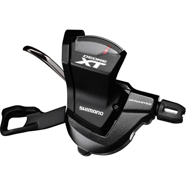 Shimano SL-M8000 XT Rapidfire pods, 2/3-speed, left hand