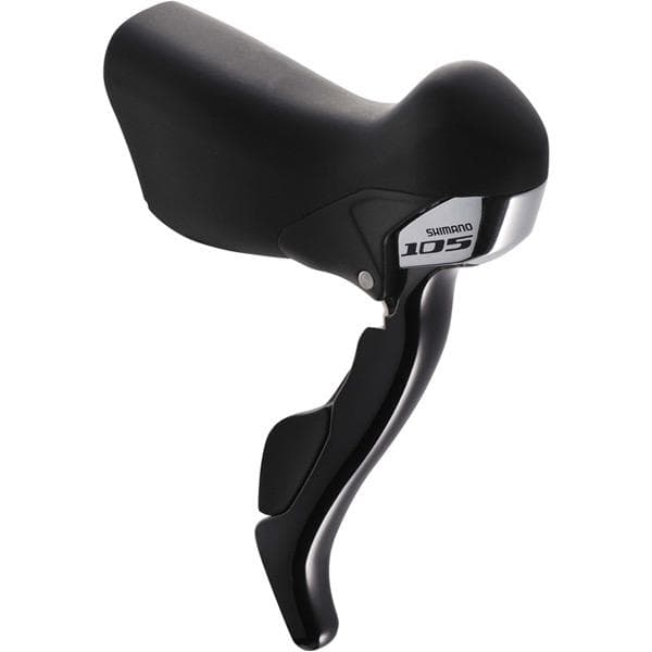 Shimano 105 ST-5700 105 double road STI lever 10-speed, black, left hand