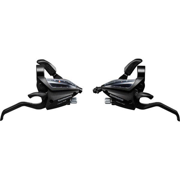 Shimano Altus ST-EF500 EZ fire plus STI set; 2-finger lever; 2 x 7-speed; black