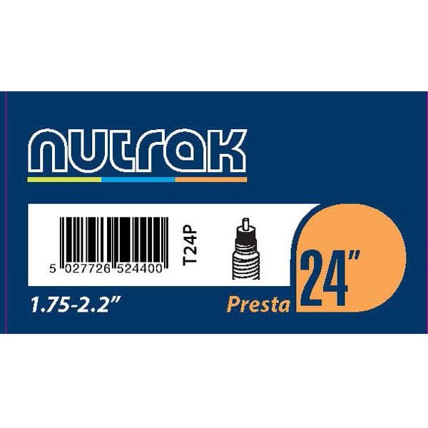 Nutrak 24 x 1.75 - 2.125 inch Presta inner tube