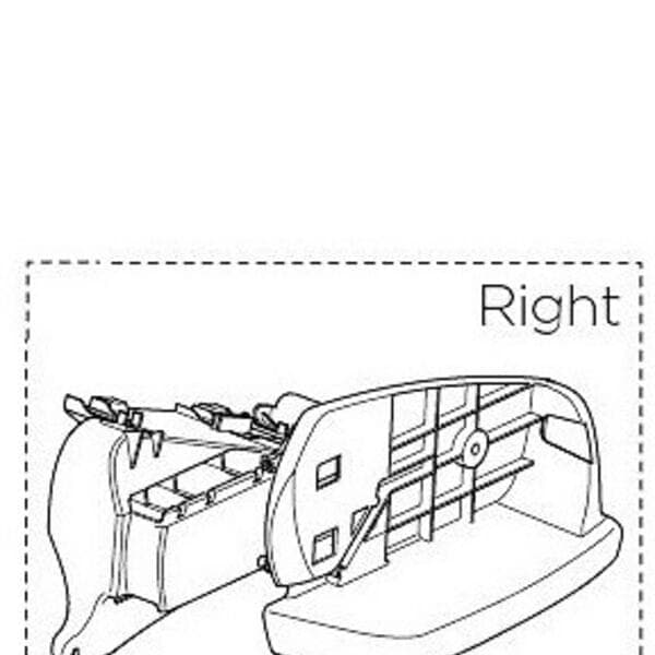 Thule 52629 VeloCompact lamp holder set; 13-pin; right