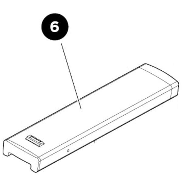 Thule Yepp Maxi aluminium extrusion