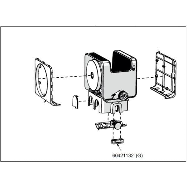 Elite Central rubber support for Tuo drive unit