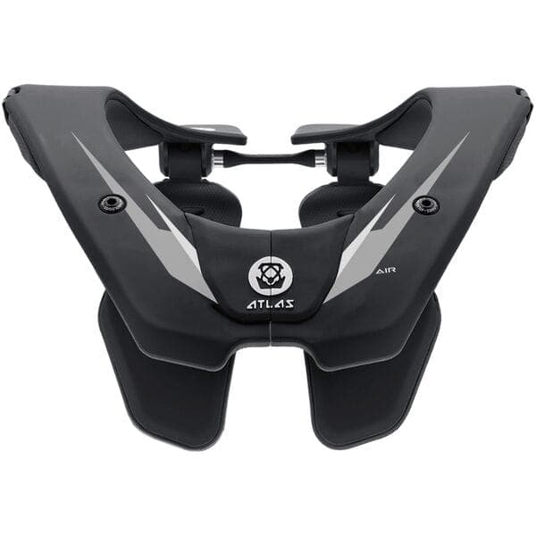 Atlas Neck Braces AIR Neck Brace Black/Chrome SM