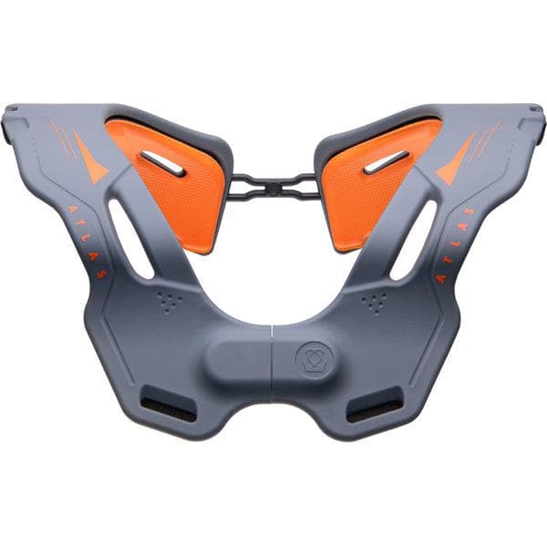 Atlas Neck Braces Vision Collar Grey/Orange S/M