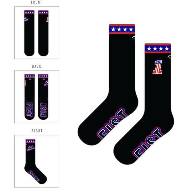 Fist Handwear Special Edition Evel Knievel Crew sock Black - SM/MD