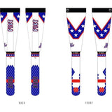 Fist Handwear Special Edition Evel Knievel Moto sock - White