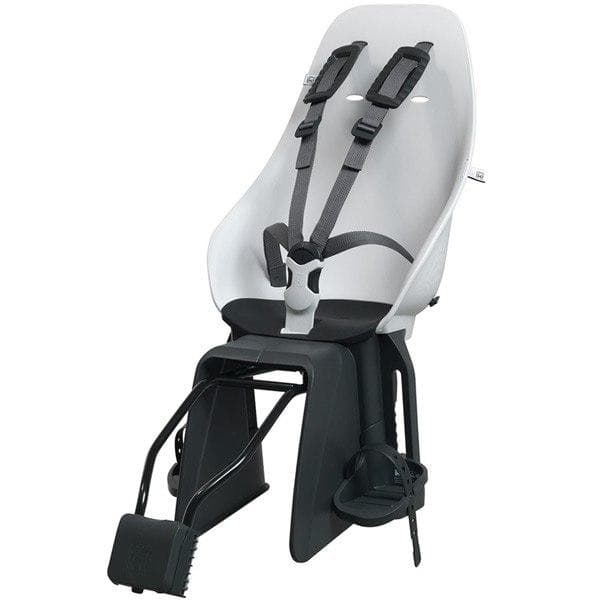 Urban Iki Rear Seat with Frame and Rack Mount - Shinju White / Bincho Black