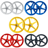 Vandorm 20" BMX Mag Wheel Set - 5 Spoke Straight - MULTIPLE COLOURS