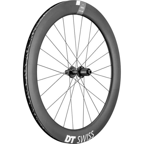 DT Swiss ARC 1400 DICUT disc brake wheel; carbon clincher 62 x 20 mm rim; rear