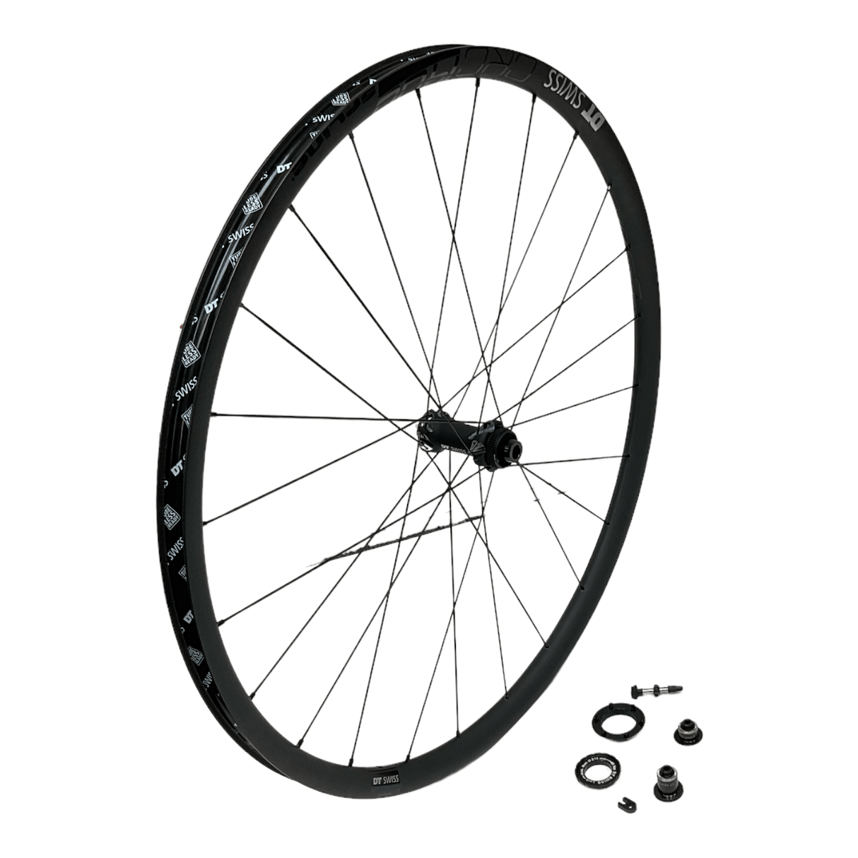 DT Swiss CRC 1400 SPLINED Disc Brake Wheel - Carbon Clincher - 24 x 22mm - Front