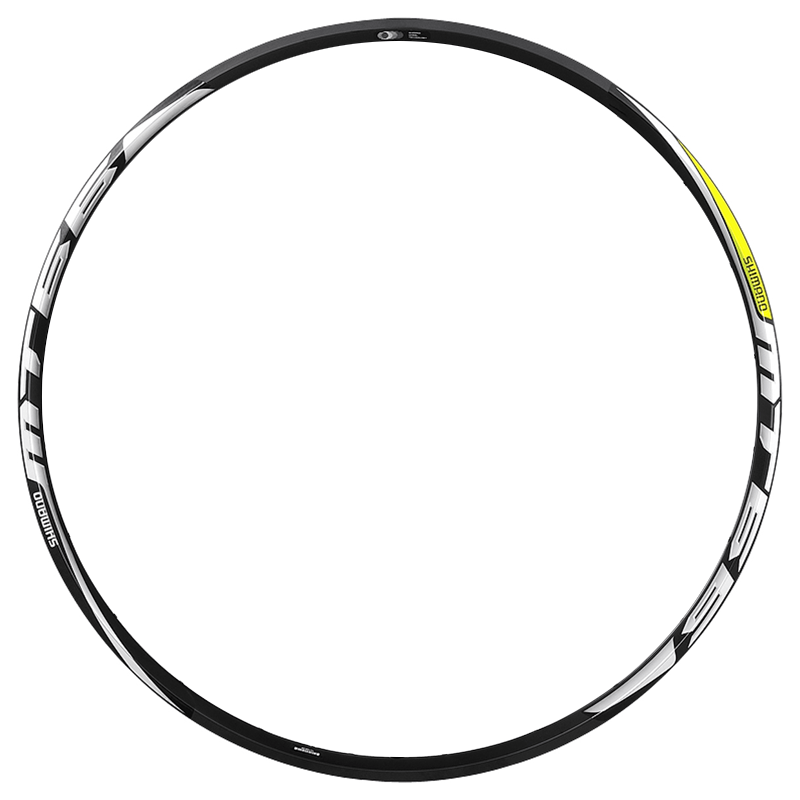 Shimano WH-MT66 rim for complete wheel, front or rear 24h, 26 inch, black