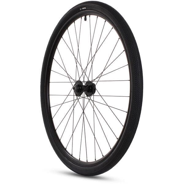 M Part Wheels Hybrid Disc Front Wheel/Tyre Bundle black 700c